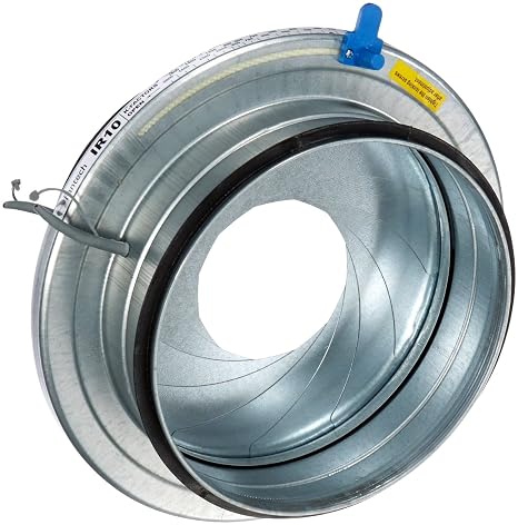 Fantech IR 6 Duct Iris Damper, Manual, 6"