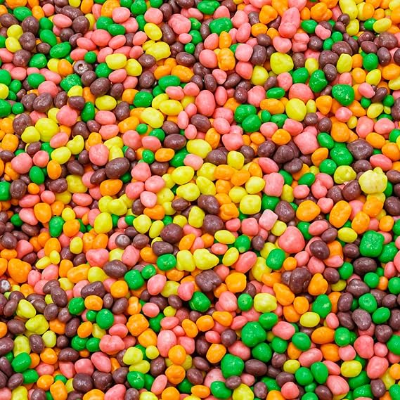 NERDS RAINBOW Chew Candy 16 oz Bulk Bag, Assorted Flavors (Strawberry, Grape, Orange, Lemonade, Watermelon), Sweet, Tangy, Crunchy