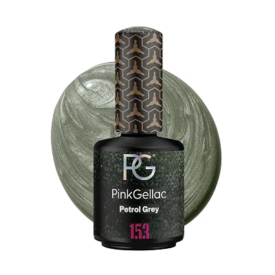 Pink Gellac 153 Petrol Grey Soak-Off UVLED Gel Polish