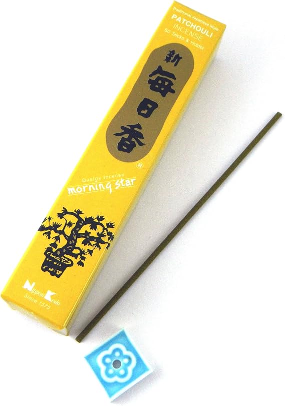 Nippon Kodo Incense Sticks Morning Star Fragrance Patchouli