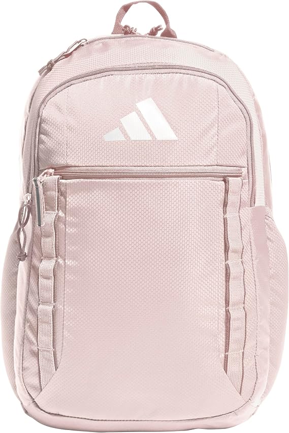 adidas Excel 6 Backpack | Padded 16-In. Laptop Sleeve, Multiple Organizer Pockets, Water-Bottle Pockets, LoadSpring Carry, School Gym & Travel Ready