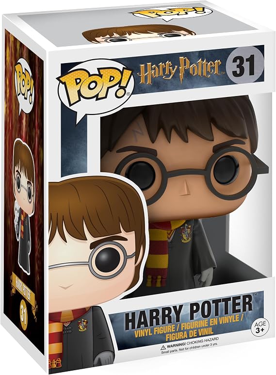 Funko POP! Movies Harry Potter Exclusive Vinyl Figure #31 [with Hedwig] | Official Fantasy Merch - Collectable Vinyl Figurine for Shelf Display - Birthday Gift Idea for Fans and Collectors