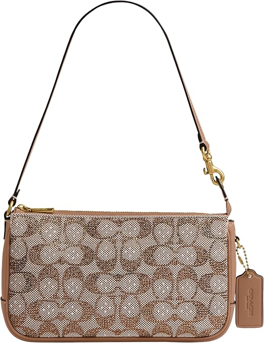 Coach Women's Natural Grain Leather Plaza Bag