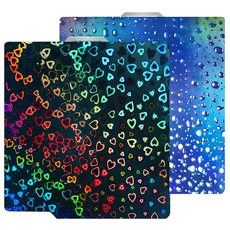 257x257mm Holographic Build Plate for Bambu Lab X2D/P2S/A1/X1C/P1S
