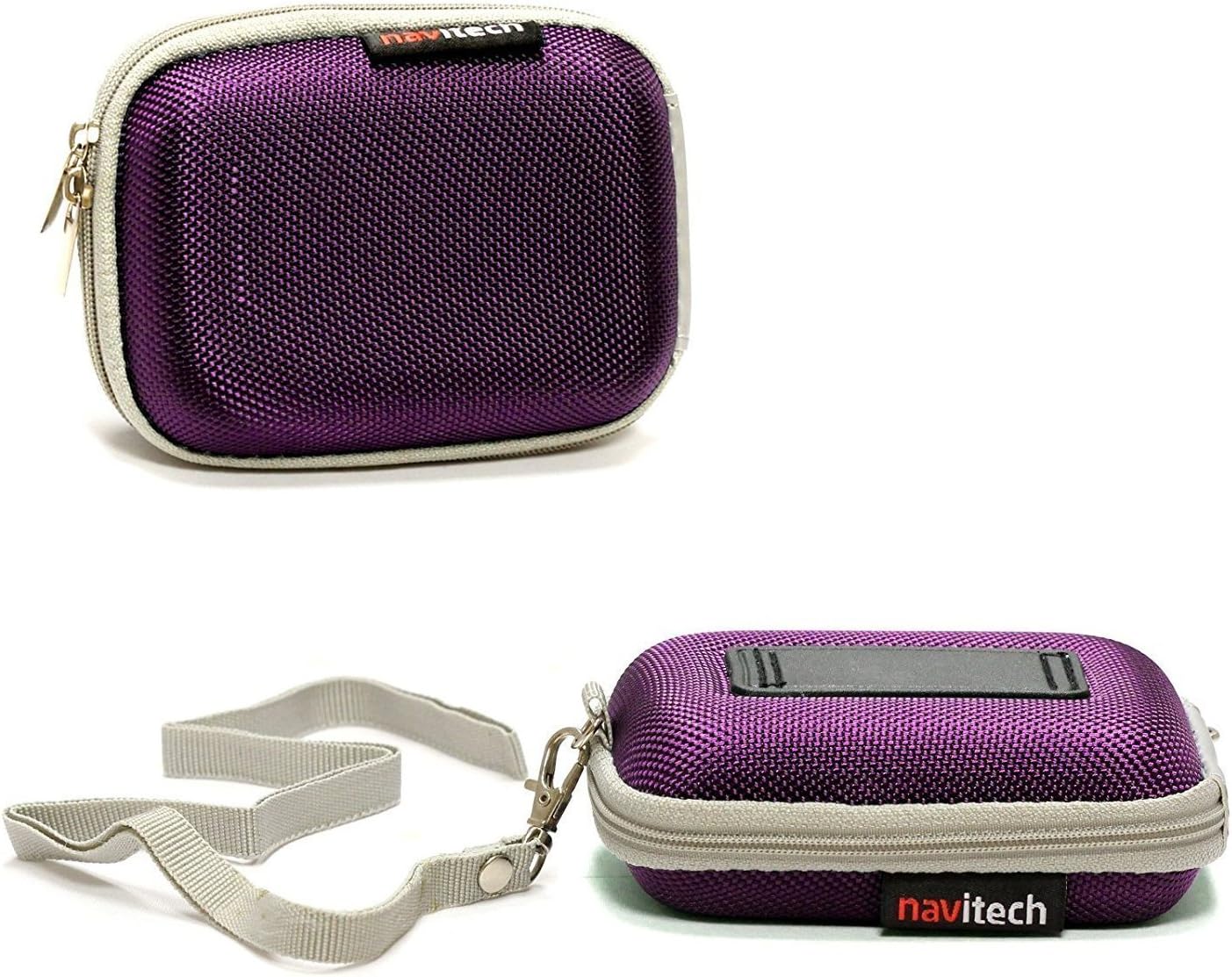 Navitech Purple Hard Protective WatchWristband Case Compatible With Posma W1 GPS Running Sport Watch