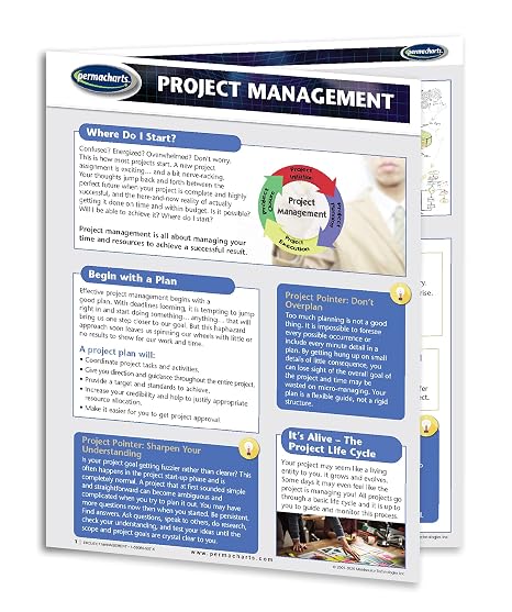 Project Management Guide - Productivity Quick Reference Guide by Permacharts