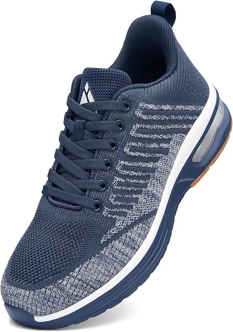 Mishansha Running Shoes for Men, Air Cushion Walking Sneakers US 7-15 | Tennis Shoes Athletic with Breathable Mesh Upper, Arch Support Insole, Slip-Resistant for Walking, Gym, Running & Daily Wear