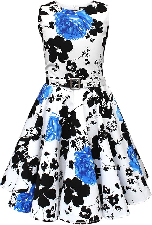 BlackButterfly Kids 'Audrey' Vintage 50's Girls Dress