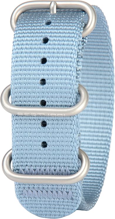 BERTUCCI Nylon Watch Band - 22mm - Sea Dog Gray