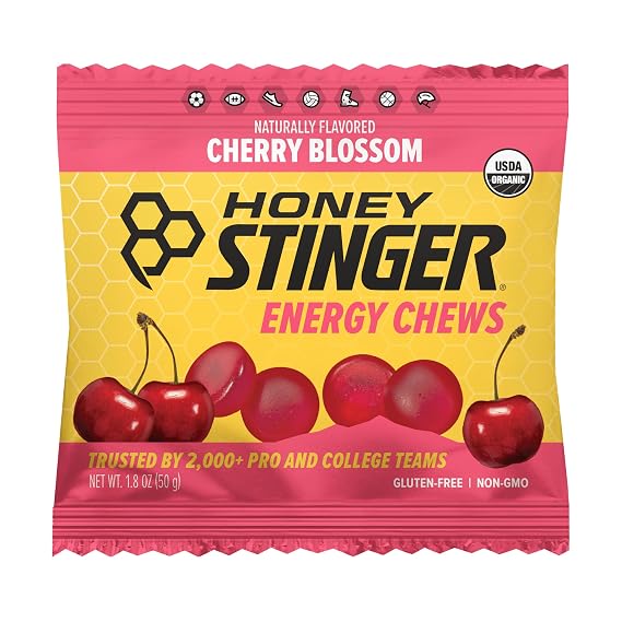 Honey Stinger, Organic Cherry Blossom Chew, 1.8 Ounce