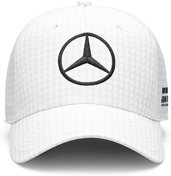 Mercedes AMG Petronas Formula One Team - Kids 2023 Lewis Hamilton Driver Cap - White - Size: One Size