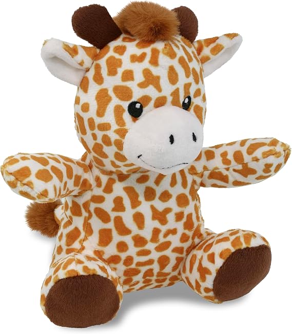 DolliBu Giraffe Plush - Super Soft Stuffed Animal, Cute Wildlife Animal Plush, Adorable Fluffy Stuffed Animal for Boys and Girls, Stuffed Zoo Animals Plush Gift for Babies, Kids, Adults - 6 Inches