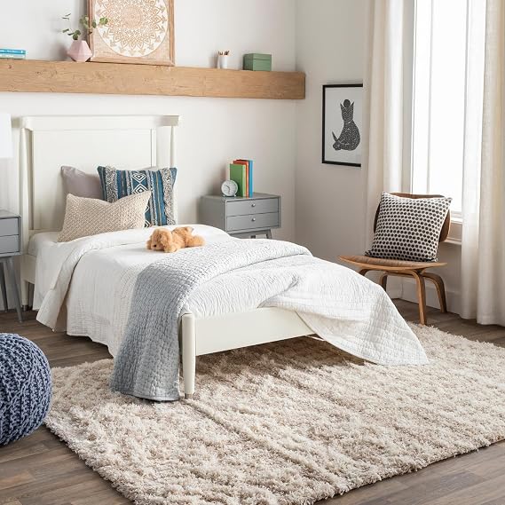 Livabliss Hapsburg Moroccan Shag Area Rug, 8'10" x 12', Beige
