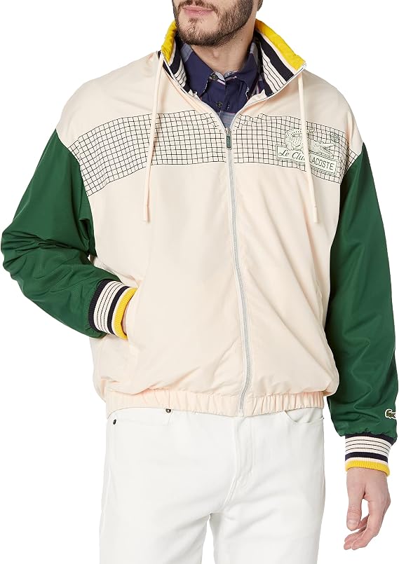 Lacoste Men's Recycled Polyester Track Jacket