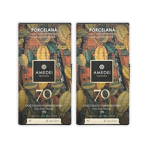 Amedei Porcelana Chocolate Bar - 2 Pack - 1.75 ozs. Each