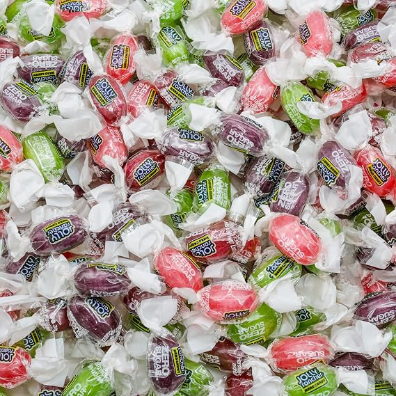 Sugar Free Jolly Ranchers Hard Candy 21.6 oz | Assorted Flavors (Watermelon, Grape, Apple and Raspberry)