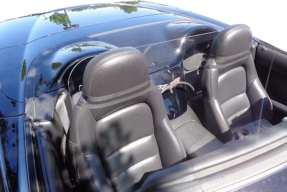 #1 Ranked Wind Deflector Windscreen Windstop Windblocker, Compatible with Chevy Corvette C5 1997-2004 - Good Stuff for The Beach!