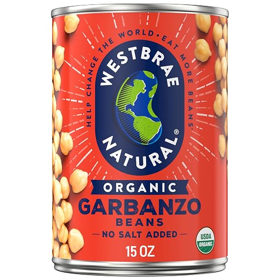 Westbrae Natural, Beans Garbanzo Organic, 15 Ounce