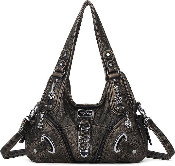 Angelkiss Hobo Purses and handbags for Women Satchel Handbag Women Purses Large Daily Shoulder Bags