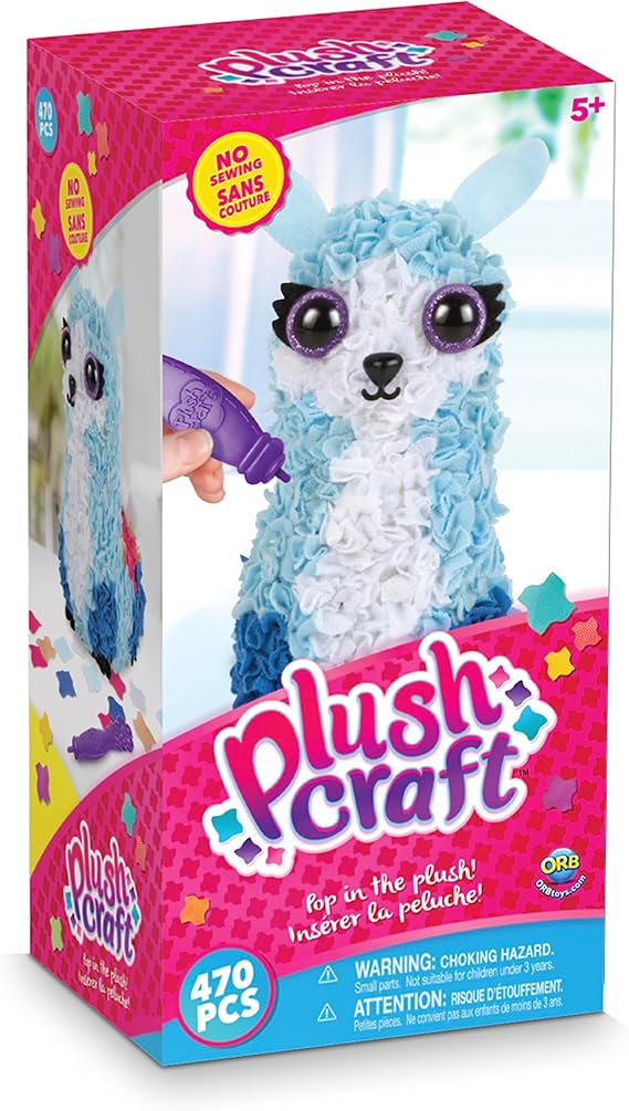 PlushCraftTM 3D Llama