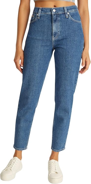 Calvin Klein Women's High Waist Mom Jeans