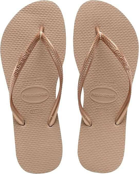 Havaianas - Slim, Stylische, Robuste und Vielseitige Badelatschen für Frauen mit Texturierten Sohlen für Grip und Halt
