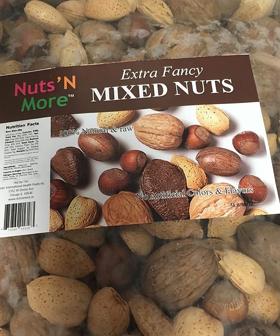 In Shell Deluxe Mixed Nuts Bulk - 5 Lb -by Nuts N More