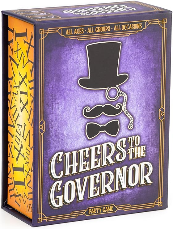 Cheers to The Governor - Card Games - Party Games - Family Games - for Kids 8 and Up - Games for Adults - Family Game Night - Travel Games - Creators of Piles!
