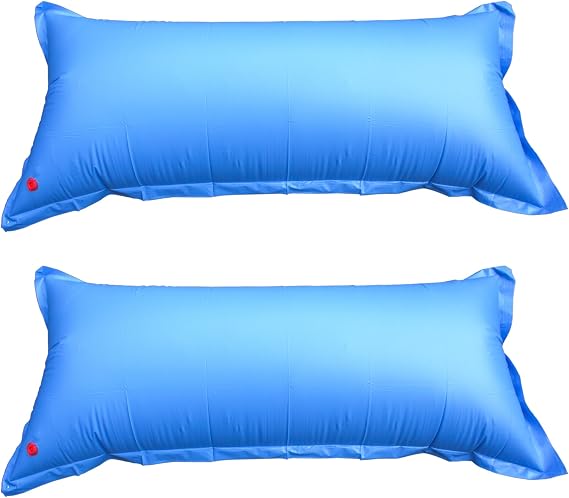 Pool Mate 4 ft. x 8 ft. 2-Pack Classic Pool Pillow for Above Ground Pools | Pool Pillow for Winterizing Above Ground Pools, .22 MM Thick Vinyl, Reinforced Grommets, Winter Pool Pillow