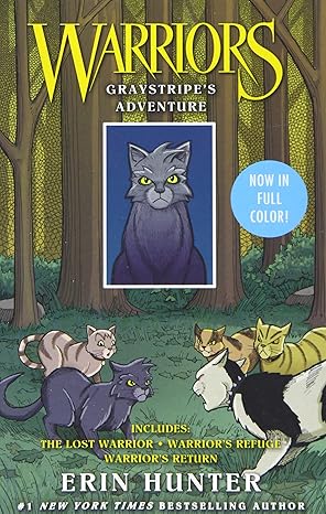 Warriors: Graystripe's Adventure: 3 Full-Color Warriors Books in 1: A Full-Color Graphic Novel Collection of Adventures in the Warriors Universe