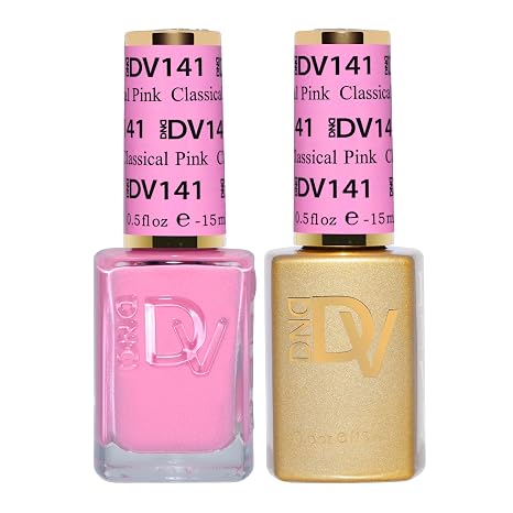 DND DIVA Gel Nail Polish Duo, Soda Poppin Collection, 0.5 Fl Oz Each | Matching UV/LED Gel Polish & Air Dry Lacquer Set, Chip-Free Long Lasting Soda Poppin Nail Color, Easy Soak Off Removal