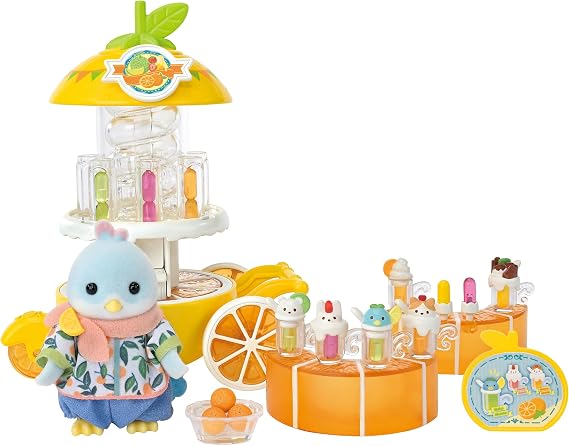 EPOCH Sylvanian Families Epoch Juice Shop Mi-94 ST Mark Certified, Ages 3 and Up