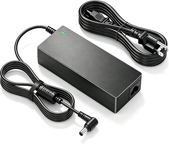 DC 19V Power Cord Supply Compatible with Samsung 32" UN32J400 Odyssey G5 G3 | Compatible with Odyssey G5 G3 Power Cord G55C C27G55 C32G55 C34G55 27" 32" 34" UN32J4500AF UN32J400D lc34g55twwnxza Monitor