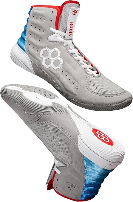 RUDIS Adult Wrestling Shoes - Ultra JB Grey
