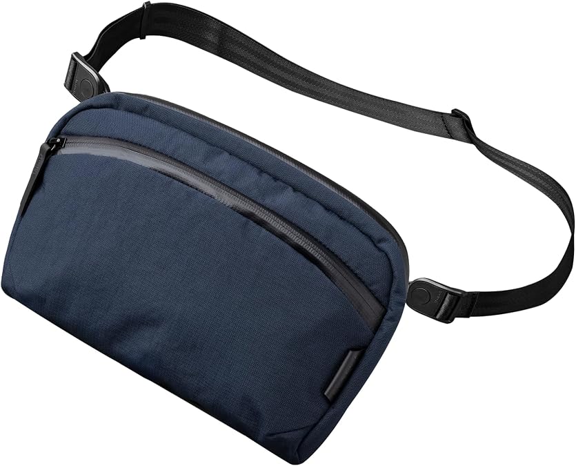 ALPAKA Flight Sling, Compact EDC Sling Bag Minimalist Chest Shoulder Crossbody Sling Backpack for Men Women, Small Passport Pouch with YKK Zipper, Key Tether, for Travel