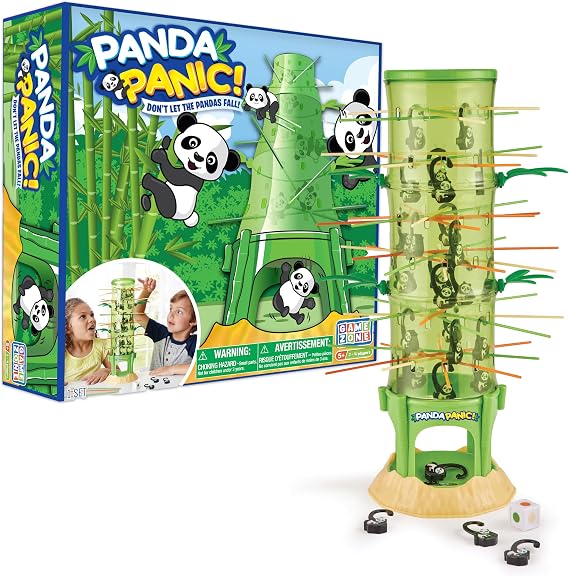 Game Zone - Panda Panic - Family Tabletop Game for Kids