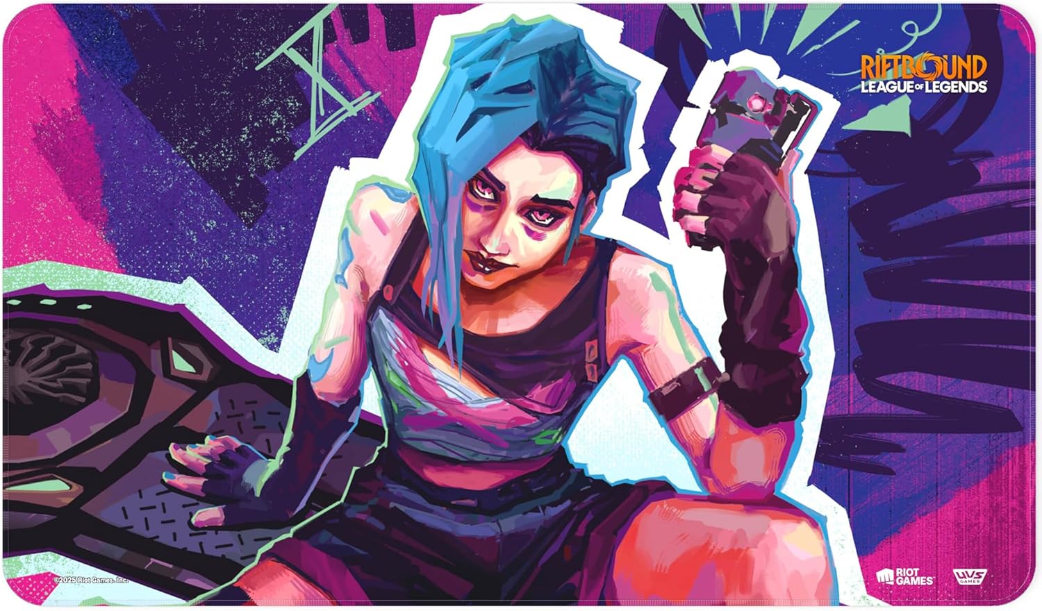 Riftbound TCG: League of Legends: Jinx Playmat