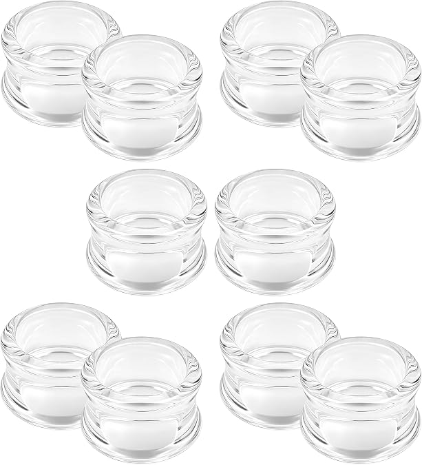 6G-30MM Hollow Acyrylic Gauges for Ear Saddle Plugs Gauges Tunnel Expanders Stretcher Double Flared Flesh Piercings Body Jewelry Set for Women Men