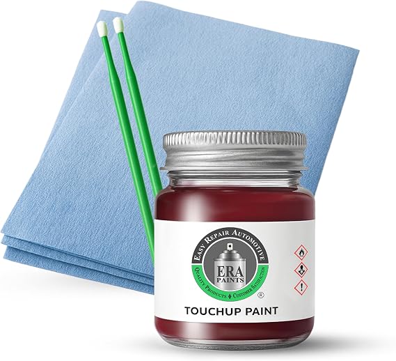 ERA Paints - PRV/NRV - Velvet Red Pearl for JEEP Exact OEM Color Match Automotive Touch Up Paint for Cars - Scratch & Chip Repair for Metal & Plastic - Basic Kit - Made in USA
