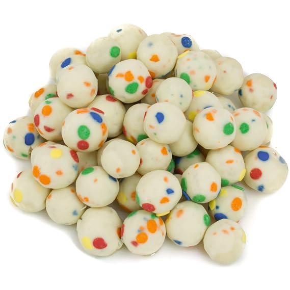 Cupcake Bites Candy 4 LBS Birthday Cake Bites for Ice Cream, Dessert, Yogurt & Sundae Toppings Bulk Topping for Party Supplies, Ice Cream Station, and Sweet Snack Table Setup