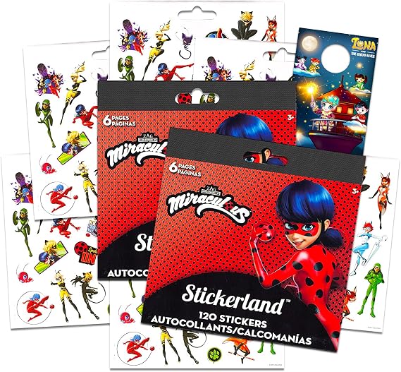 Miraculous Ladybug Sticker Bundle