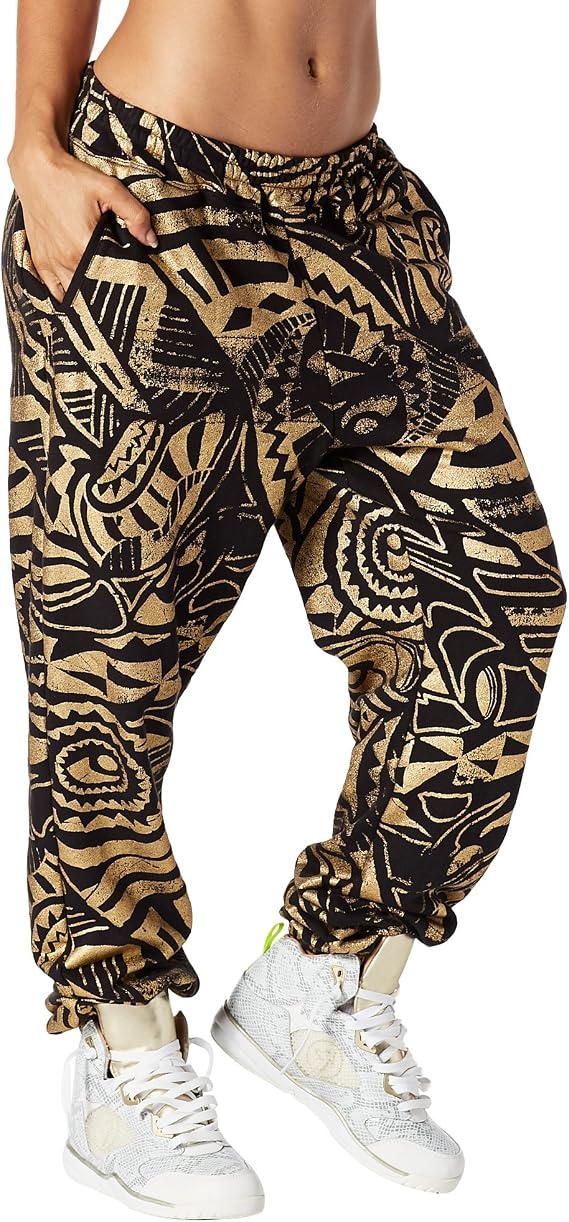 Zumba Breathable Activewear Dance Sweatpants for Women Loose Fit Workout Pants
