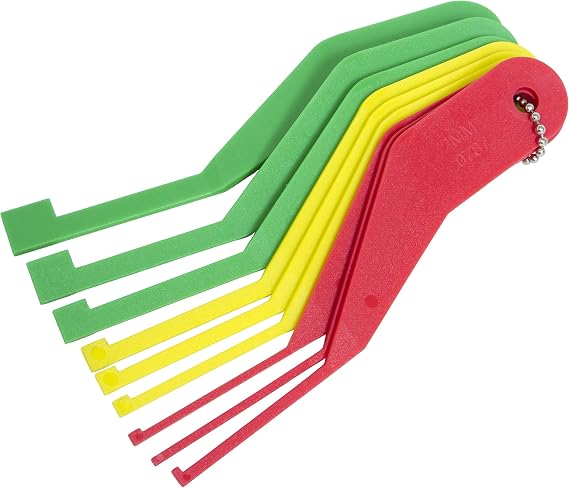 Lisle 81850 Combination Brake Lining Thickness Gauge Set