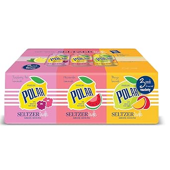 Polar Seltzer Ade Sparkling 24 Piece Variety Pack