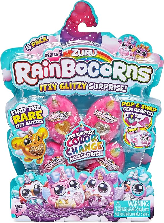 Rainbocorns - Itzy Glitzy Surprise Series 1-4 Pack