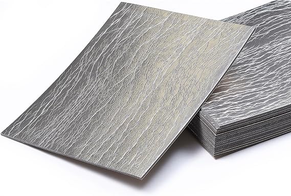Siless Liner 157 mil (4 mm) 51 sqft Aluminum Foil Finish Car Sound Deadening & Heat Insulation Closed Cell Foam - PE Foam Sound Deadener