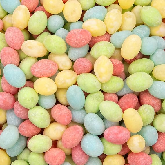 Sour Jelly Beans Bulk Candy | 2 Pound Bag | Assorted Fruit Flavored Jelly Beans for Candy Buffets, Decorations & Party Favors | Blue Raspberry, Lemon, Apple, Cherry
