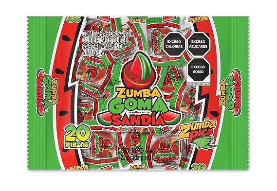 Zumba Goma, Candy, Watermelon