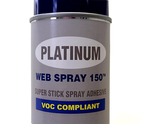 Platinum Web Spray 150 Super Stick Spray Adhesive
