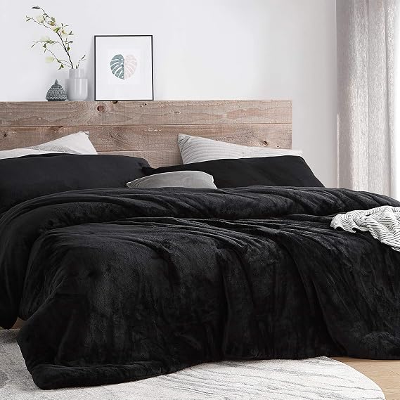 Me Sooo Comfy - Coma Inducer Oversized Queen Comforter Set - Black